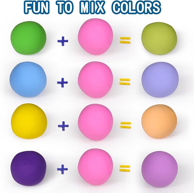 ifergoo Pink Air Dry Clay, DIY Creative Modeling Clay - Image 5