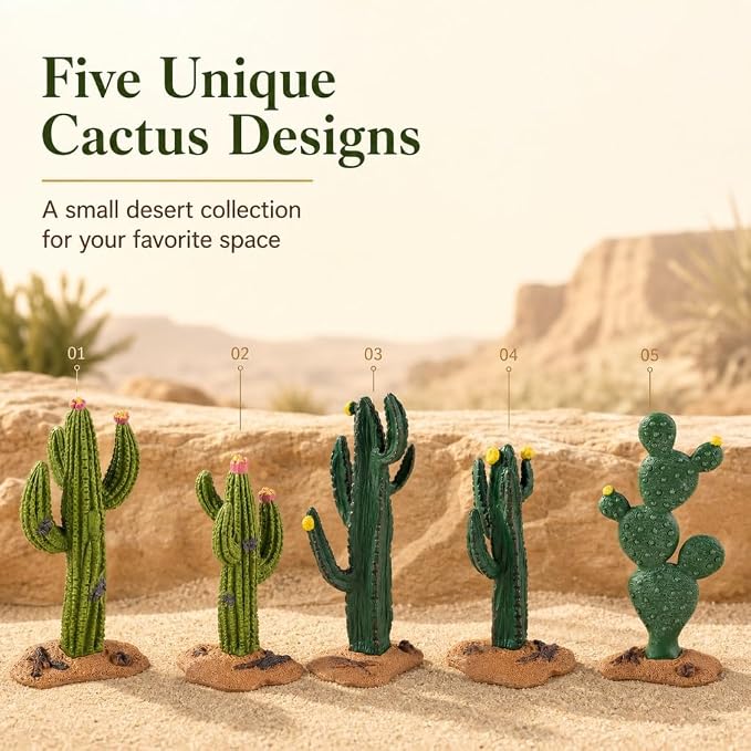 EOIVSH Desert Animal Figurines Set - Image 3
