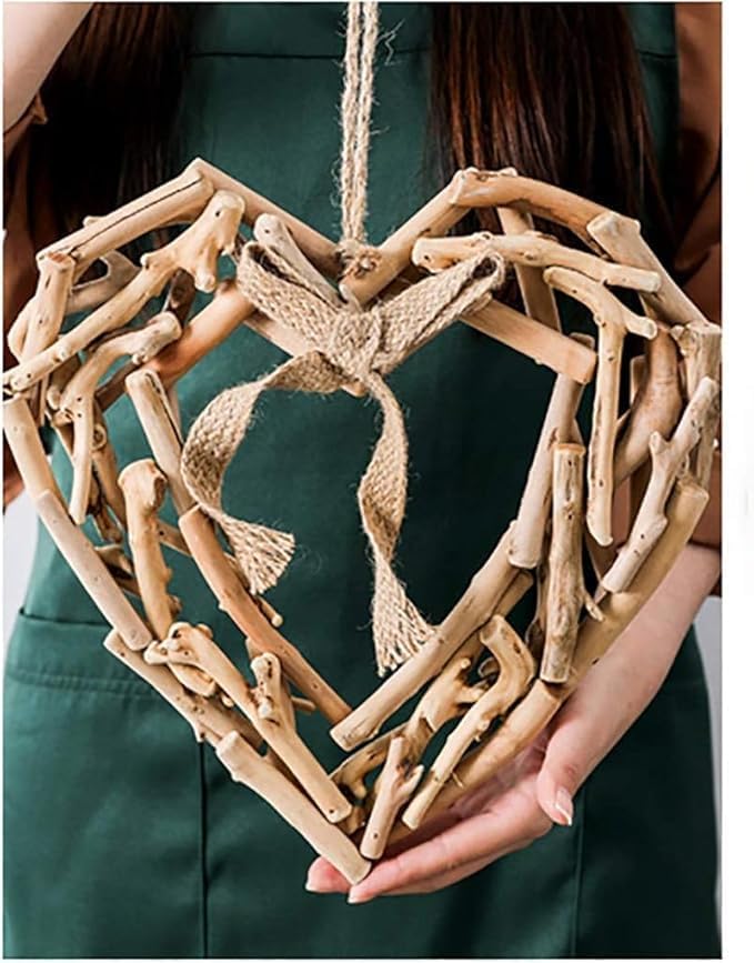 20 Pcs Natural Driftwood Pieces Branch Slices Craft Sticks Beach Decor - Image 7