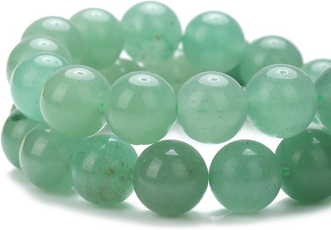 Zenkeeper 108Pcs Green Aventurine Spacer Loose Beads Bulk - Image 5