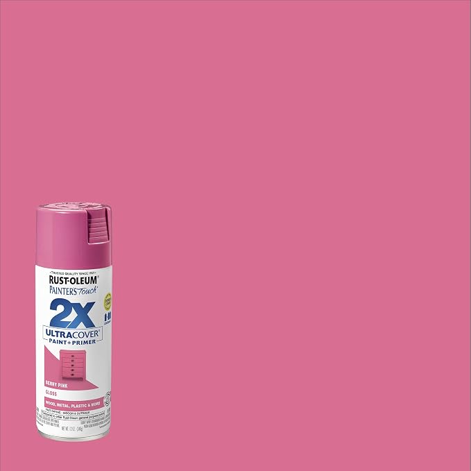 Rust-Oleum 334025 Painter's Touch 2X Ultra Cover Spray Paint, 12 oz, Gloss - Image 2