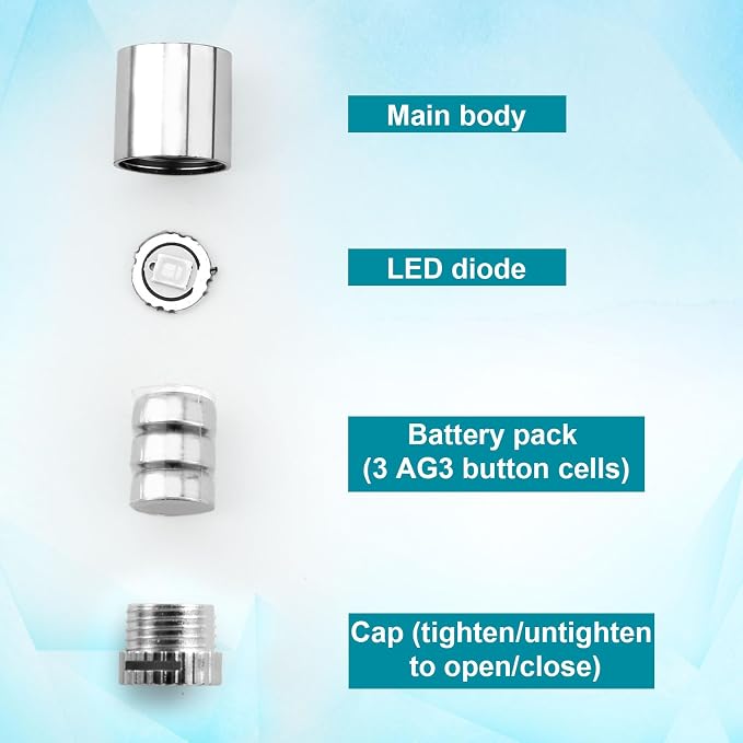 10pcs Mini LED Lights for Crafts, Small Battery Powered Balloon Miniature Micro - Image 3