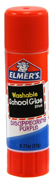 Elmer's Disappearing Purple School Glue Sticks, 22 Grams, Vision Board - Image 7