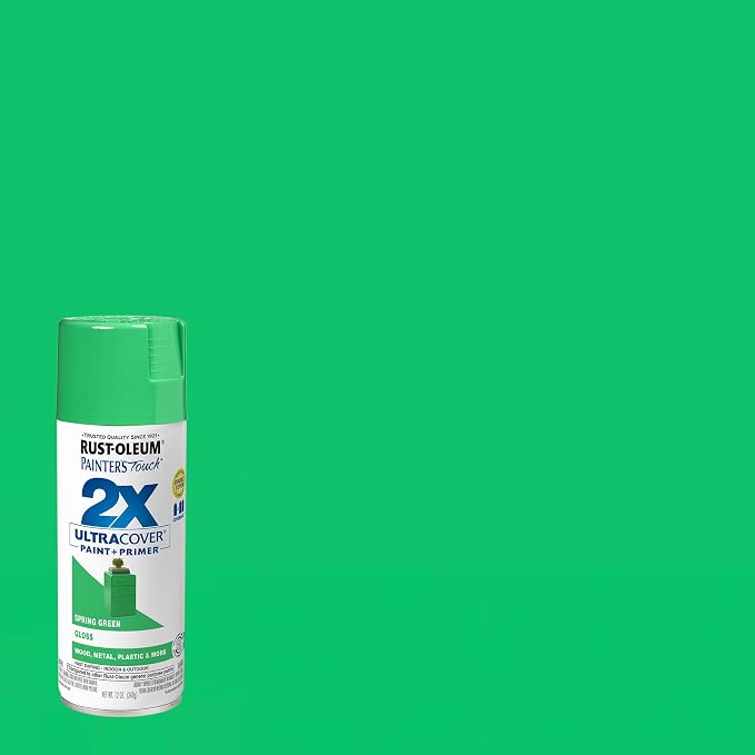 Rust-Oleum 334055 Painter's Touch 2X Ultra Cover Spray Paint, 12 oz, Gloss - Image 2