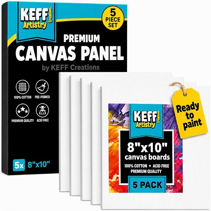 KEFF Canvas for Painting by KeffCreations