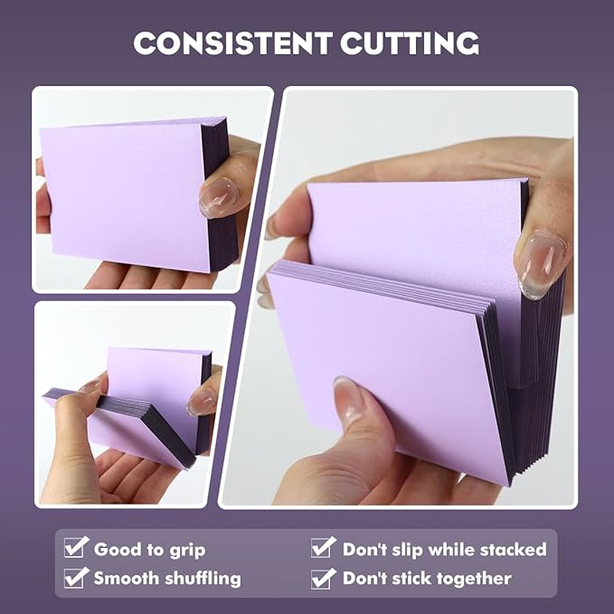 Orchid Violet Dual Matte Card Sleeves, Katomula 100PCS Card Sleeves - Image 5