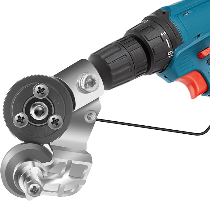 CZS Sheet Metal Cutter Drill Attachment, Electric Drill Shears Attachment by CZS
