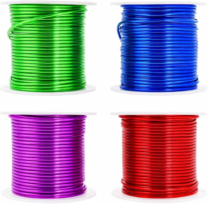 Mandala Crafts 18 Gauge Anodized Aluminum Craft Wire - Image 2