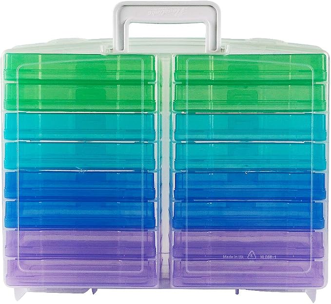 novelinks Photo Storage Box and 16 Inner 4" x 6" Photo Storage Containers | - Image 5