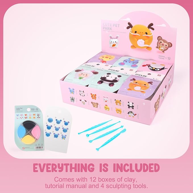 LOUFOR Air Dry Clay Kits - Image 5