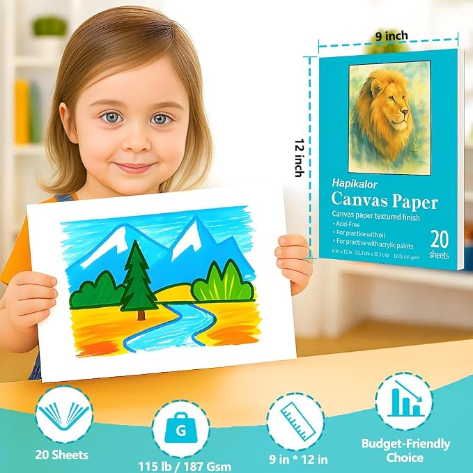 Canvas Painting Acrylic Sketch Book - Image 3