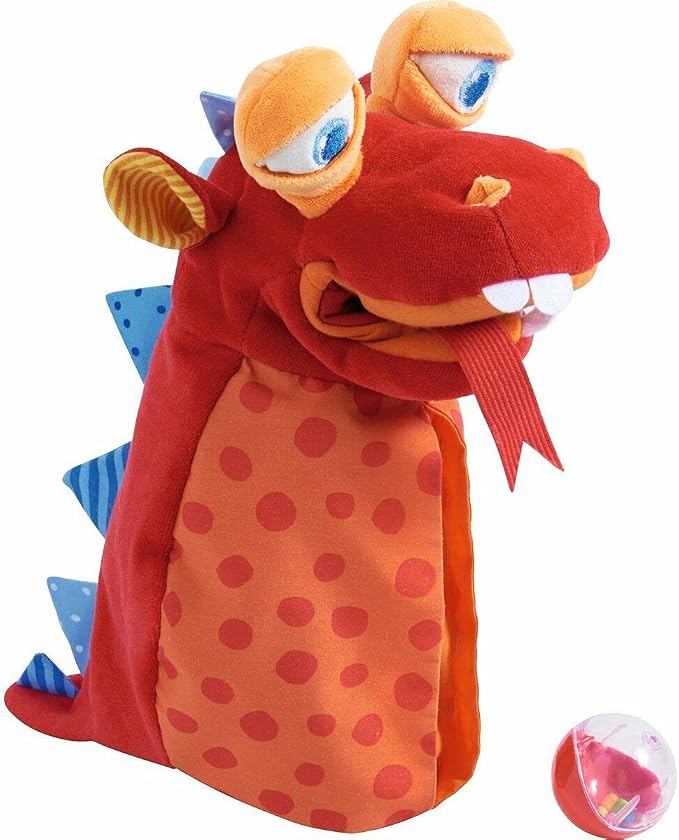 HABA Glove Puppet Eat it Up Dragon by HABA