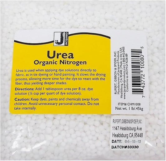 Jacquard Urea 1lb Pk for Tie Dye, Screen Printing & Fabric Dyeing | Prilled by Jacquard
