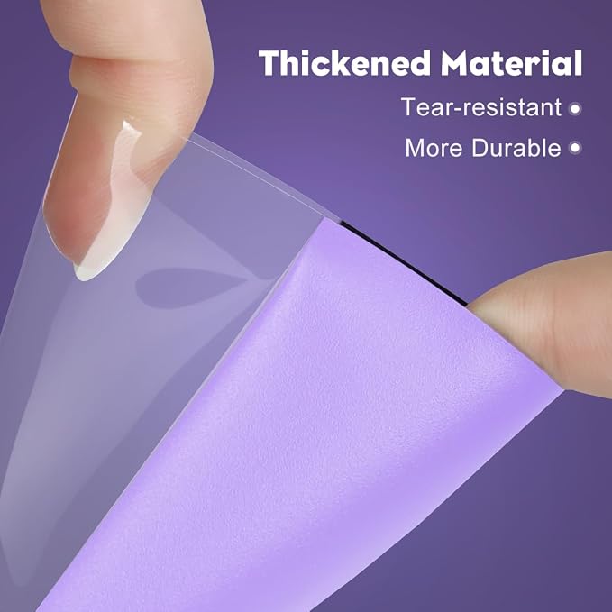 Orchid Violet Dual Matte Card Sleeves, Katomula 100PCS Card Sleeves - Image 6