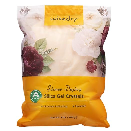 wisedry Silica Gel Crystal for Flowers Drying by wisedry