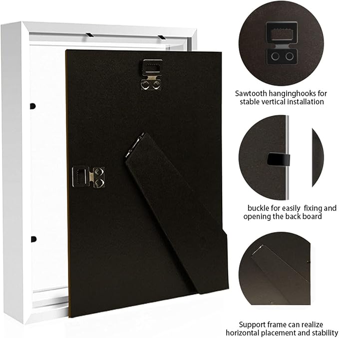 8x10 Shadow Box Frame Display Case - Image 5