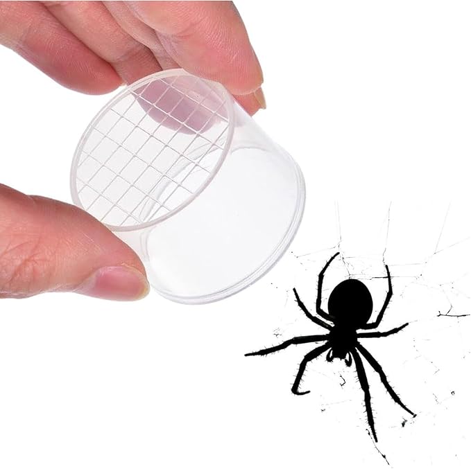 12 Pcs Bug Viewer Critter, Magnifier Bug Catcher cage, Plastic Insect - Image 5