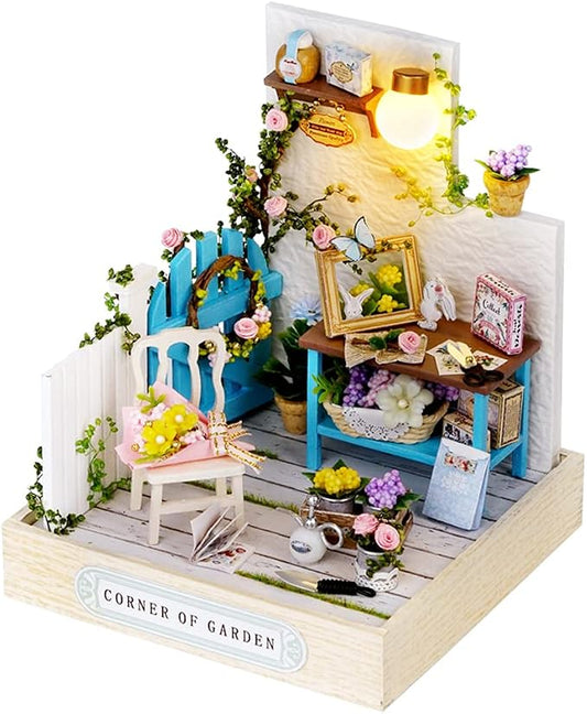 Flever Dollhouse Miniature DIY House Kit Creative Room by Flever