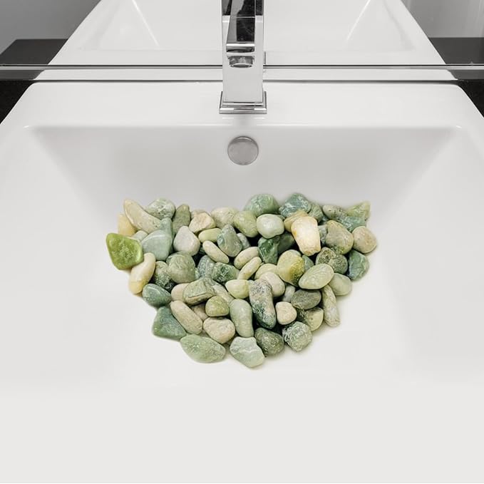 FANTIAN 10 lbs Polished River Rocks, 2-3 Inch Large Pebbles - Image 7