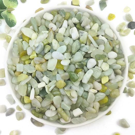 YISZM 5LB Succulent and Cactus Jade Pebbles, 3/8 Inch Natural Decorative by YISZM-ForYourNaturalLife