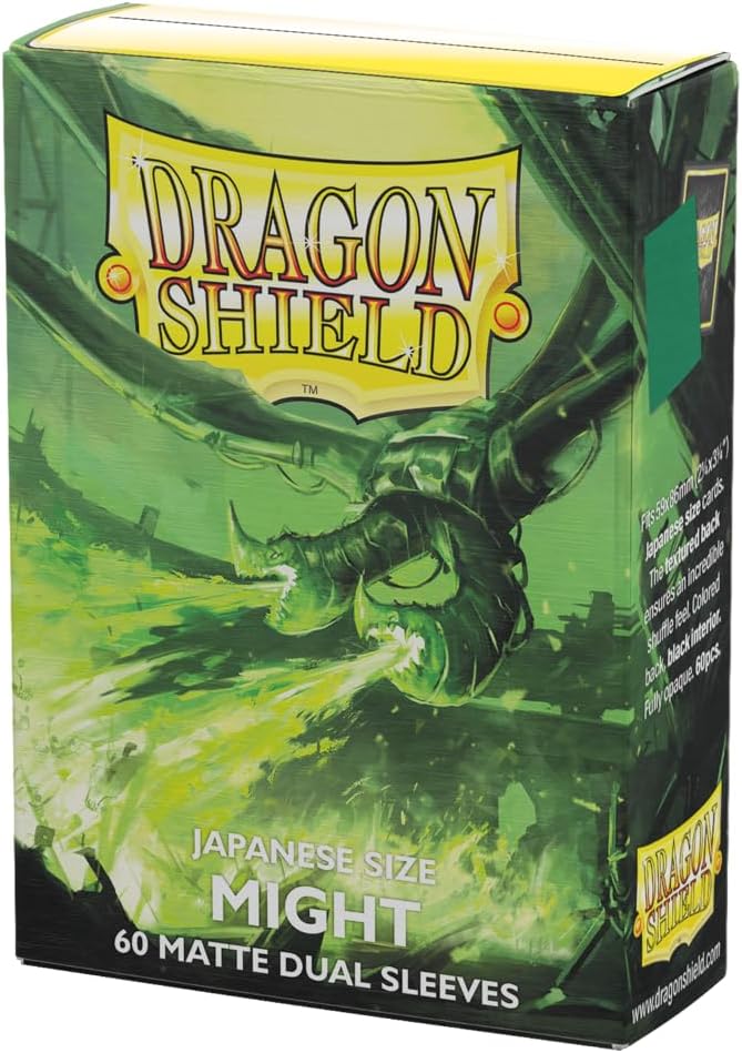 Dragon Shield - Matte Dual - Japanese Size Card Sleeves | 60 CT - Smooth & by DragonShield
