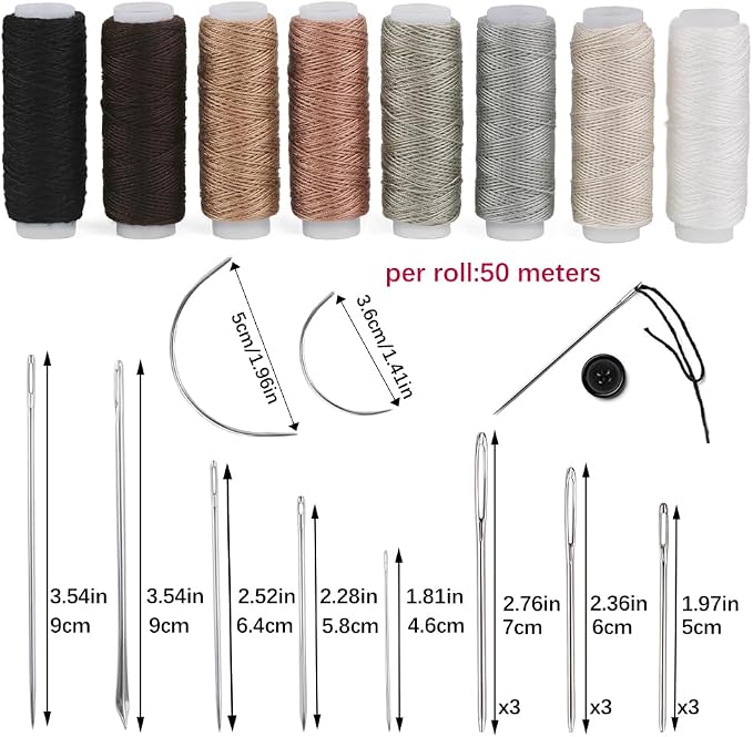 BAGERLA Upholstery Repair Sewing Kit Heavy Duty Sewing Kit - Image 2
