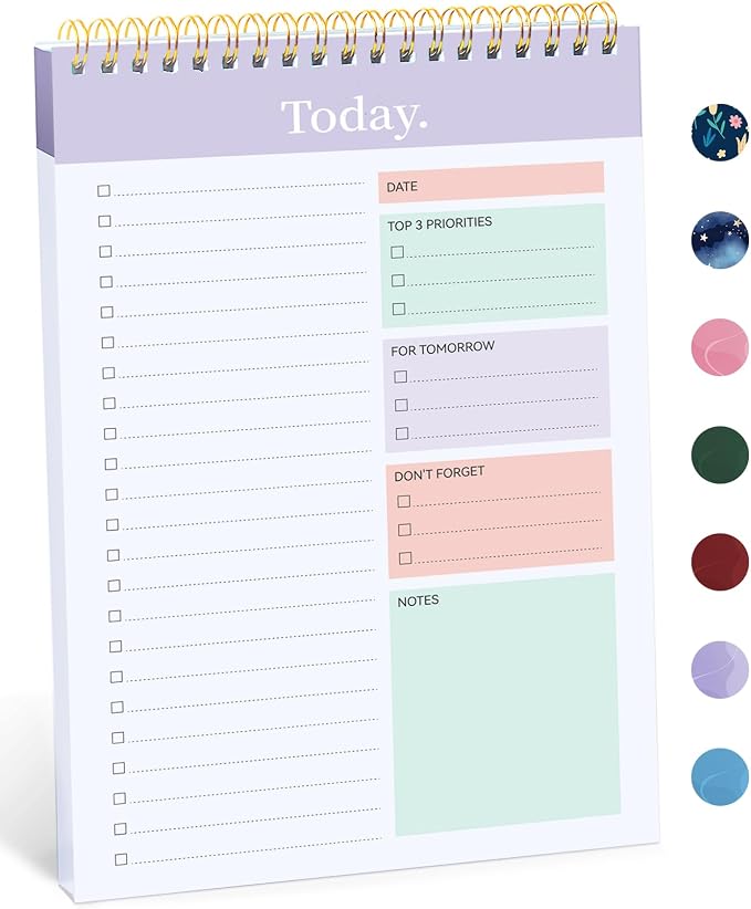 Taja To Do List Notepad by Taja