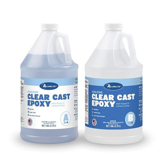 Alumilite Amazing Clear Cast Epoxy Resin Kit 2 Gallon by Alumilite