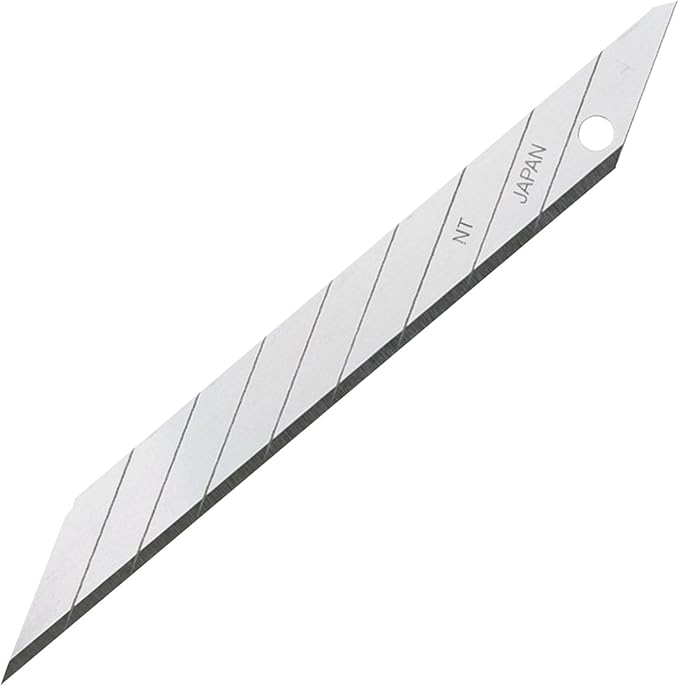 NT Cutter 9mm Snap-Off Precision Blades, 30 Degree Blades, 100-Blade/Pack by NT+Cutter