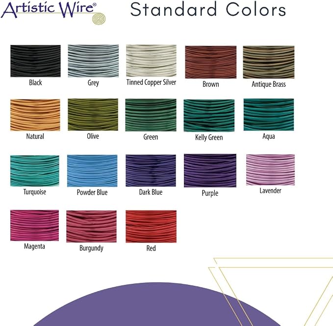 Artistic Wire, 18 Gauge Tarnish Resistant Colored Copper Craft Wire, Kelly Green - Image 5