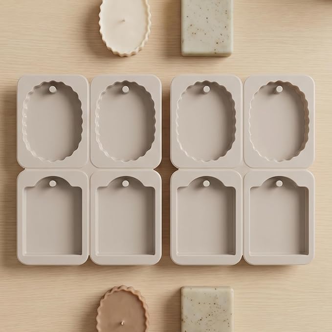 2Pcs Epoxy Resin Molds Resin Keychain Molds Silicone Mold - Image 7