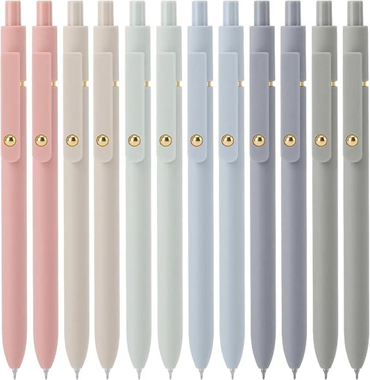 Ddaowanx Gel Pens, 0.5mm Quick Dry Black Ink Pens Fine Point Smooth Writing Pens by Ddaowanx