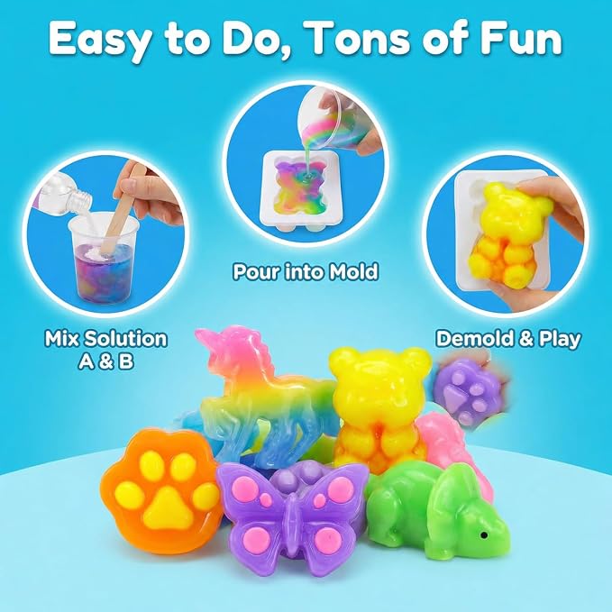 Carolart Squishy Making Kit, DIY Squishies Maker, Craft Kits - Image 5