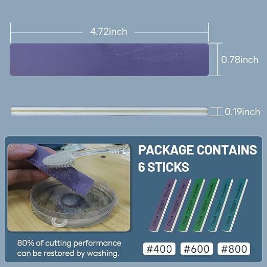 stedi Sanding Sticks, Model Hobby Making Tools, #400#600#800 | 6PCS Polishing - Image 3