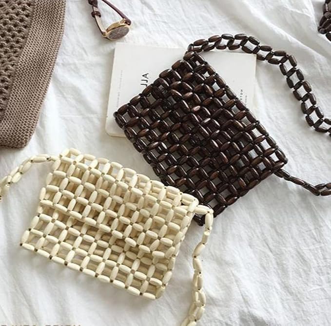400Pcs Large Hole Barrel Wood Beads, BetterJonny 15x7mm 4 Colors Natural Wooden - Image 5