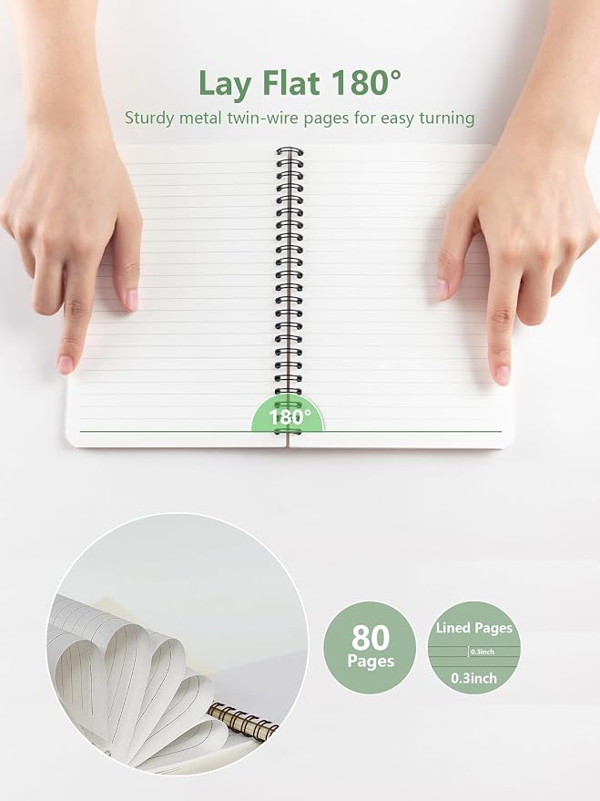 Funny Hummingbird Bird Birding Spiral Notebook, Hummingbird Gifts - Image 4