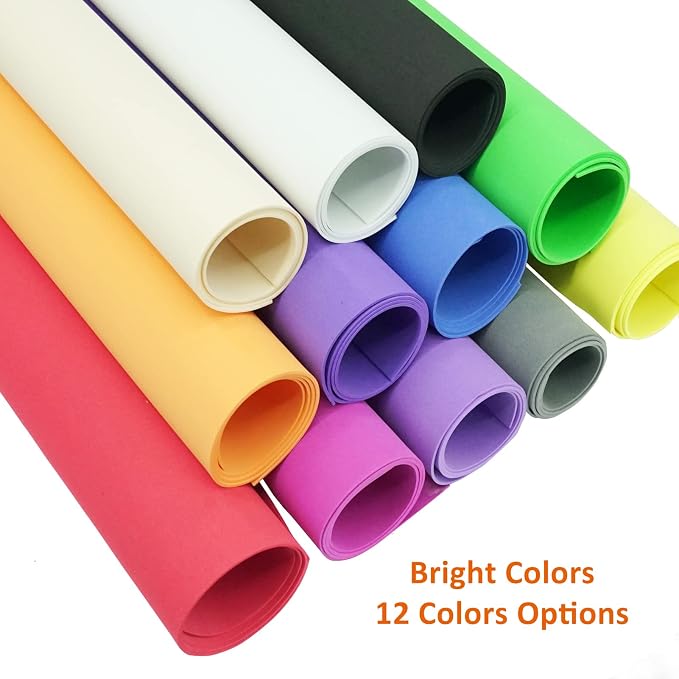biguphate 20 Pack Brown EVA Foam Sheets, 15.7 x 11.8 in, 1MM Thick Foam Paper - Image 3