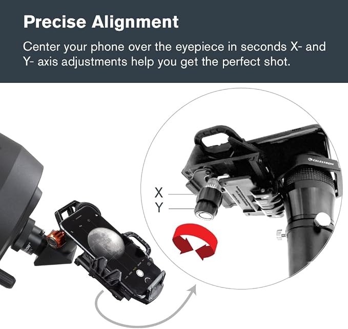 Celestron – NexGO DX – Universal Smartphone Adapter - Image 5
