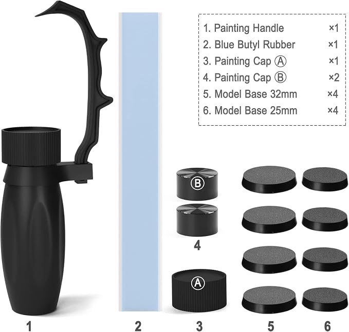 WH01 Painting Handle for Wargame Miniautres - Image 3