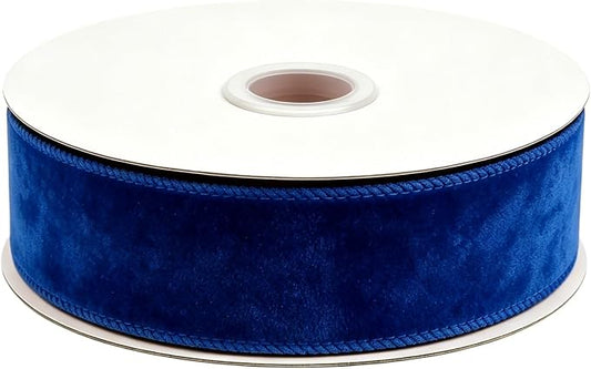 Songye Velvet Ribbon 10 Yards Christmas Velvet Wired Ribbons by Unknown