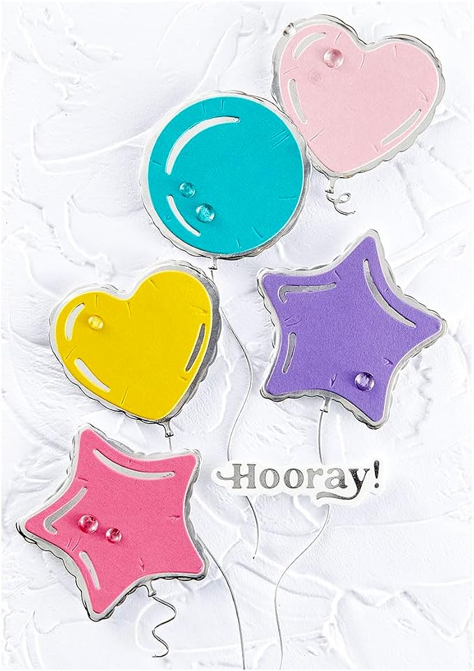 Spellbinders E3D-103 Plaster 3D Embossing Folder from Simon's Birthday Bash - Image 5