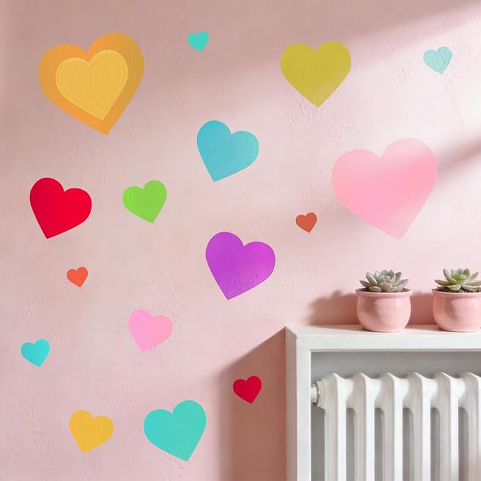 12 PCS Love Heart Stencils for Painting - Image 6