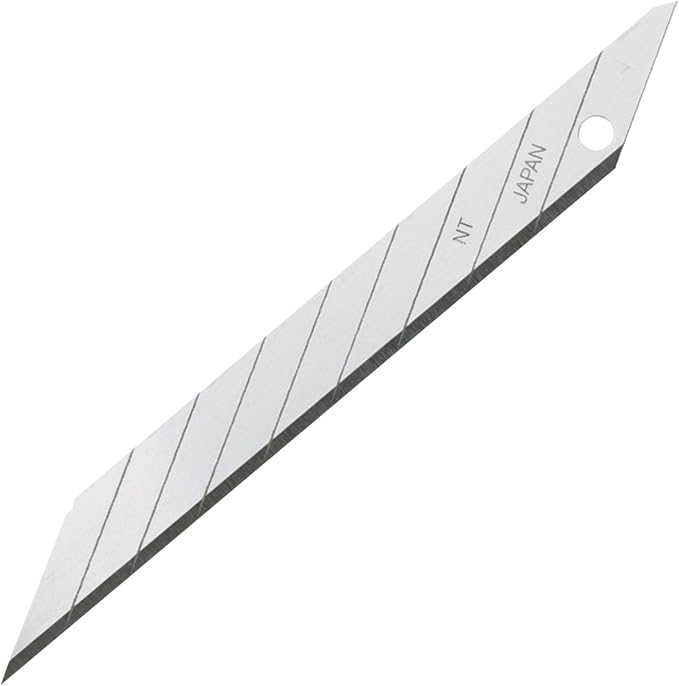 NT Cutter 9mm Snap-Off Precision Blades, 30 Degree Blades, 50-Blade/Pack by NT+Cutter