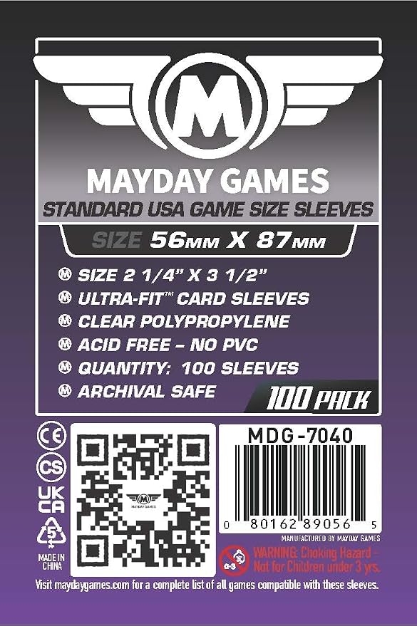 Mayday Games Luthier Compatible Standard Card Sleeve Bundle - Image 3