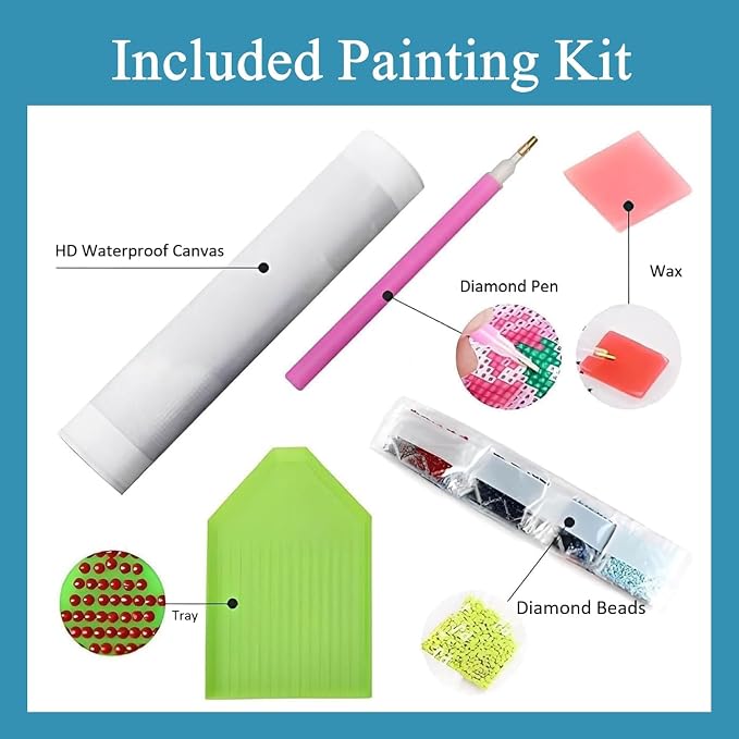 Gemozaic 3 Pack Dragon Diamond Painting Kits - Image 7