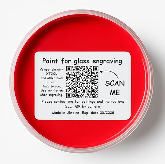 Laser Marking Paint for Glass Etching by uVeans