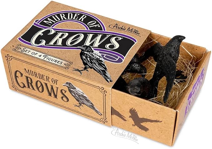 Archie McPhee Murder of Crows Figures | Set of 4 - Image 2