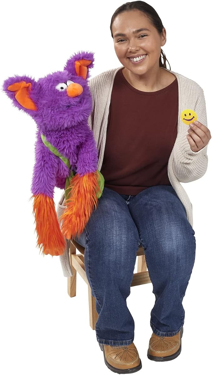 Roylco Interactive Edgar an Emotion Puppet Kit, Super-Soft and Snuggly Social - Image 7