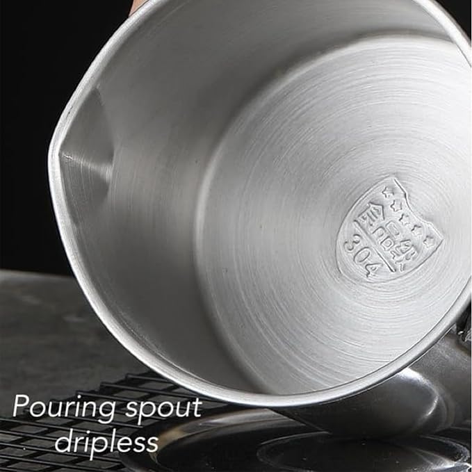 60oz 1.8L Candle Making Pouring Pot Wax Melting Pot and Spoon 304 Stainless - Image 7