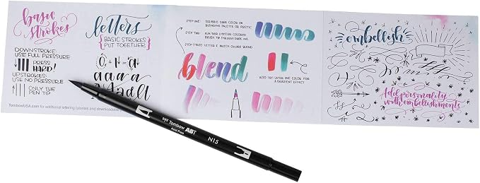Tombow 56191 Advanced Lettering Set. Tools to Enhance Hand Lettering - Image 6